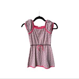 Matilda Jane sweater dress pink and green detail